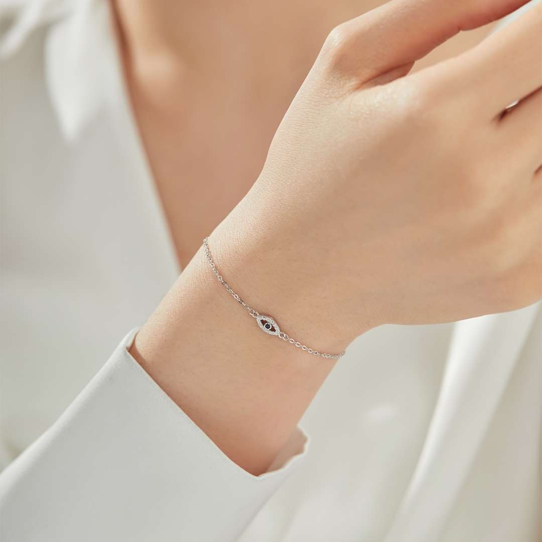 [AuraEcho]Evil Eye Shape Necklace