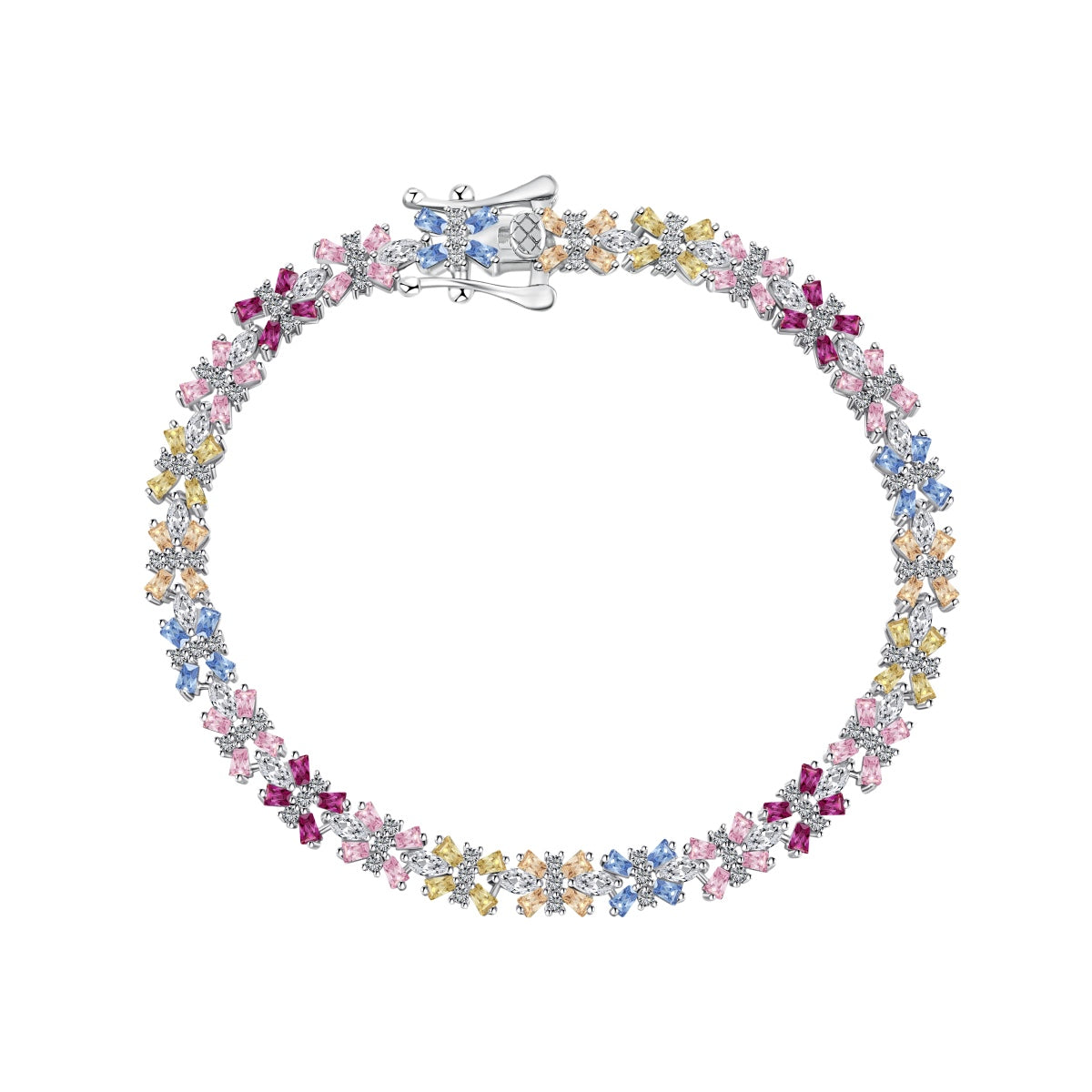 [AuraEcho]Unique Colorful Butterfly Shape Party Bracelet
