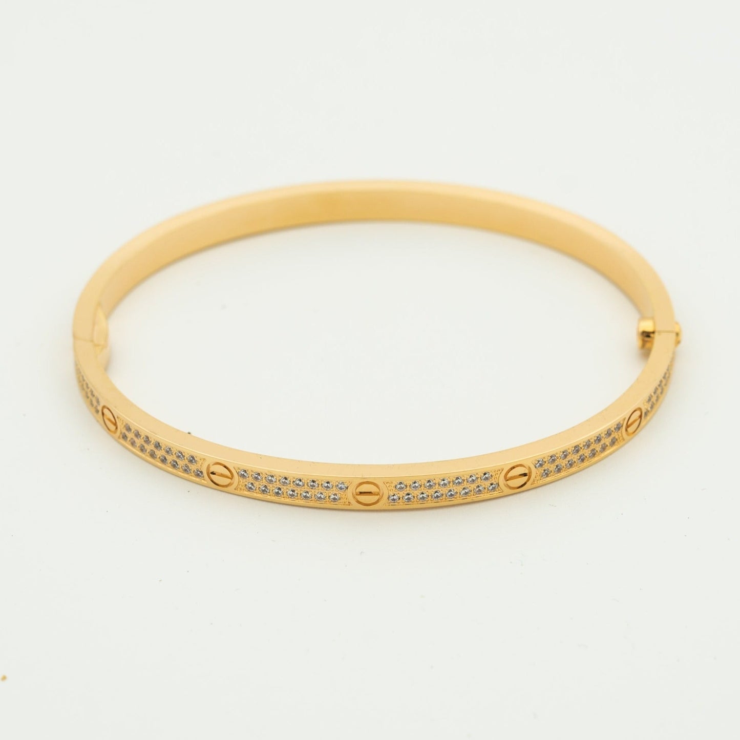 [AuraEcho]LOVE BRACELET 3.65MM DIAMOND-PAVED